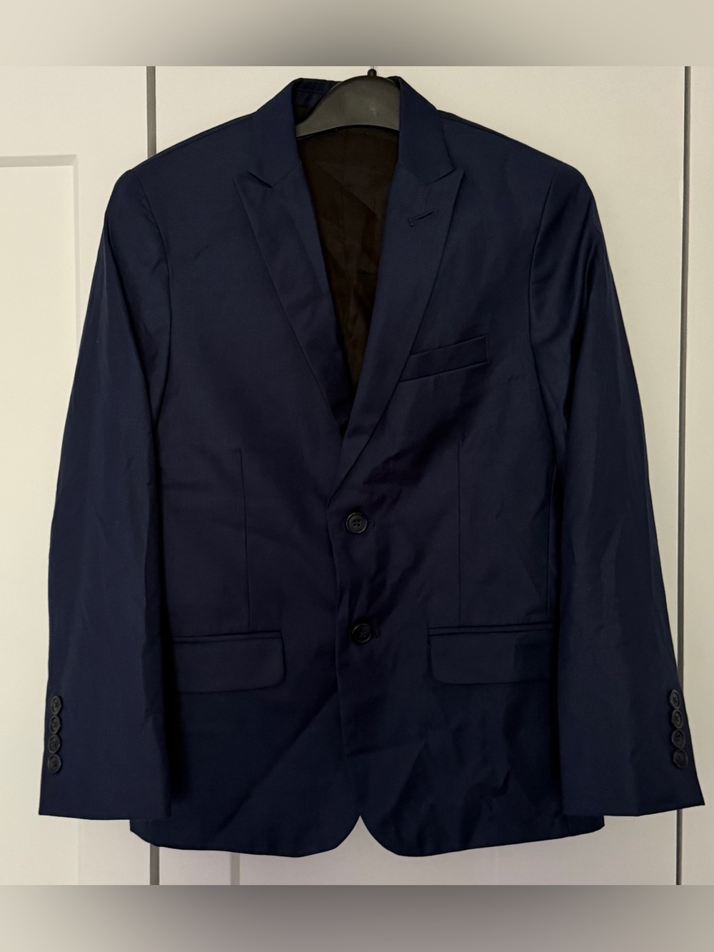Calvin Klein boys blazer suit coat in true navy size 12